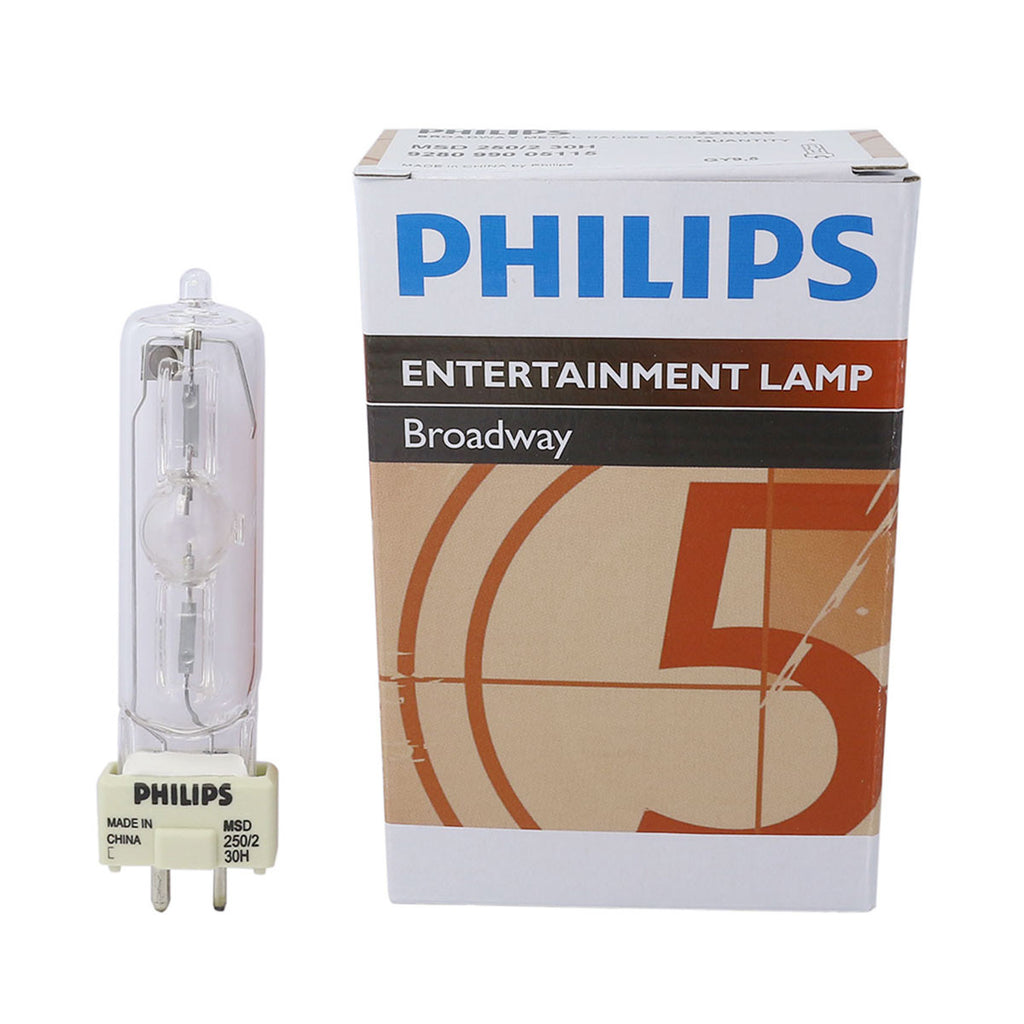 Philips MSD 250/2 30H 250W AC Lamp for DJ/Club Lighting (9280 990 05115)
