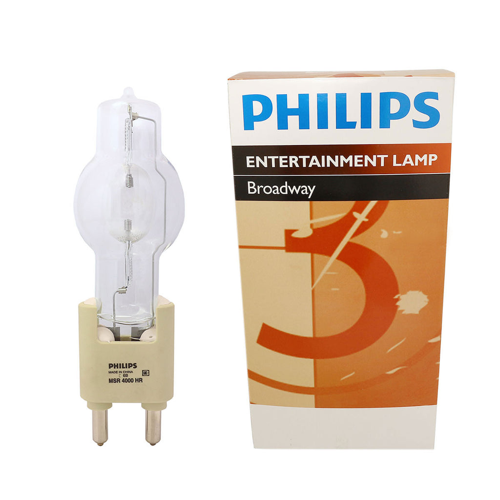 Philips MSR 4000 HR 4000W AC Lamp for Film/Studio Lighting (9280 504 05114)