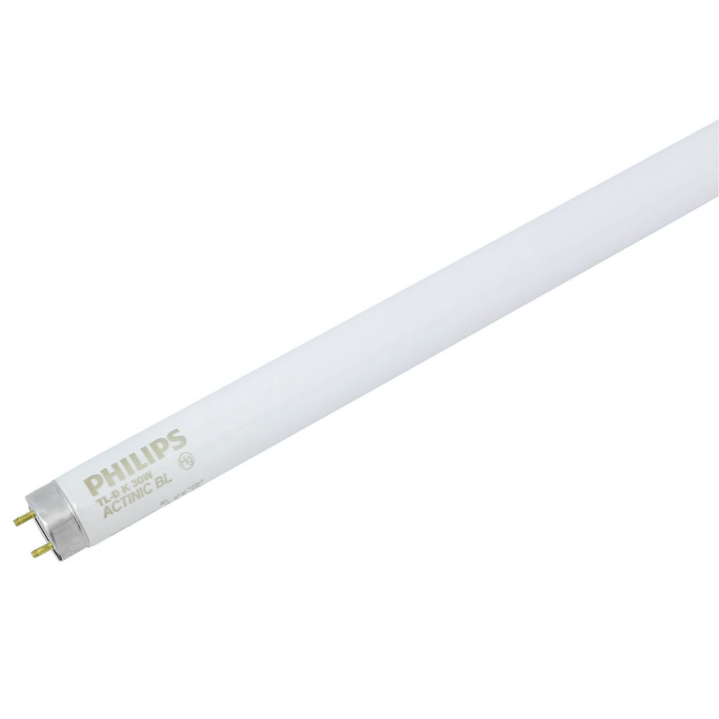 Philips Actinic BL TL-DK - 30W/10 1SL Fluorescent Tube Black Light (9280 195 01029)