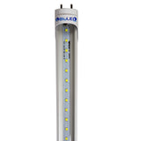 Lutema BluLED 4 Feet / 48 Inches / 120cm T8 G13 Fluorescent Replacement LED Lamp Tube - CLEAR (18W / 96 LED / G13 / 6000k-6500k / 85V~285V / 50Hz~60Hz) (MITLEDLP07)